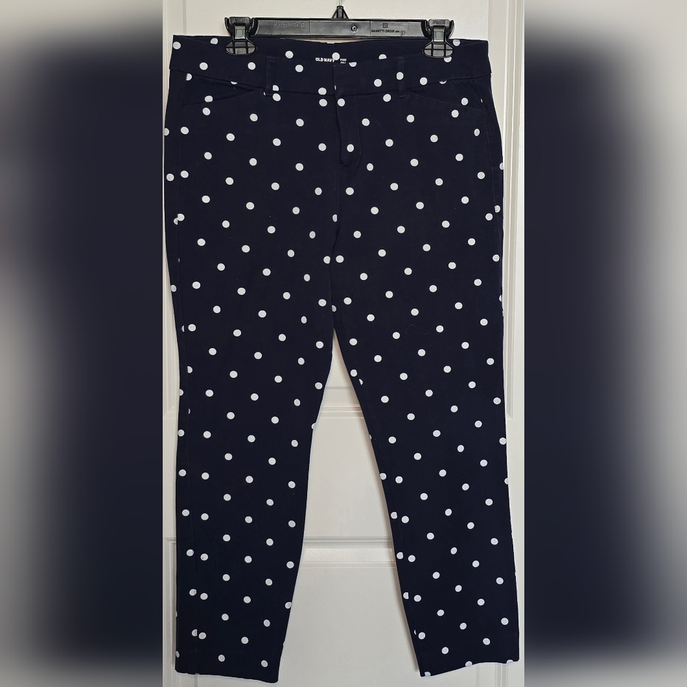 Old Navy Pixie Ankle Polka Dot Pants‎ Size 12